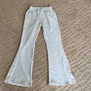Flared sweatpants